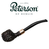 Peterson - Christmas Pipe 2022  - 406 -  Copper Army Rusticated Pipe