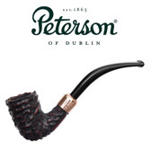 Peterson - Christmas Pipe 2022  - 128 -  Copper Army Rusticated Pipe
