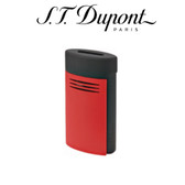 S.T. Dupont - MegaJet - Matte Red - Tall Large Flat Jet Flame Lighter