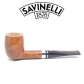 Savinelli - Bacco Smooth Natural - 128 Pipe - 6mm Filter