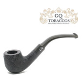 GQ Tobaccos - Shadow Briar - Small Saddle Bent Billiard Pipe