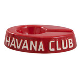 Havana Club Collection Vermilion Red Cigar Ashtray El Chico Ceramic Ashtray