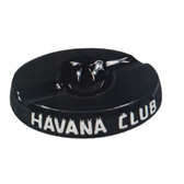 Havana Club Collection Black Cigar Ashtray El Socio Ceramic Ashtray Double