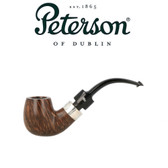 Peterson - De Luxe System 9S Dark Smooth  Silver Mount Pipe