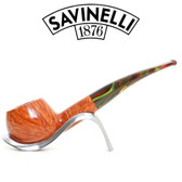 Savinelli - Gianduja - Smooth Natural 315 - 9mm Filter Pipe
