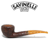 Savinelli - Miele 316 - Rustic Brownblast - 6mm Filter Pipe
