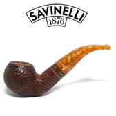 Savinelli - Miele 642 - Rustic Brownblast - 6mm Filter Pipe