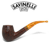 Savinelli - Miele 670 - Rustic Brownblast - 9mm Filter Pipe