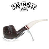 Savinelli - Avorio - Rusticated 626 - 9mm Filter Pipe