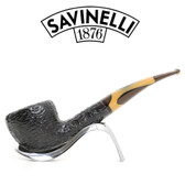 Savinelli - Paloma - Black Rustic 316 - 9mm Filter Pipe