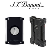 ST Dupont - Defi XXtreme & Cigar Cutter Gift Set - Black