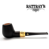 Rattrays - Majesty Black 18 - 9mm Filter Brandy Pipe