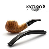 Rattrays - Butcher's Boy - Olive Smooth 23 - 9mm Filter Pipe