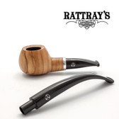Rattrays - Butcher's Boy - Olive Smooth 22 - 9mm Filter Pipe