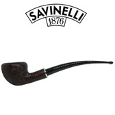 Savinelli - Armonia Sandblast  - Semi Bent 6mm Filter - 144/250 Pipe 