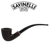 Savinelli - Armonia Sandblast  -Bent 6mm Filter - 77/250 Pipe 