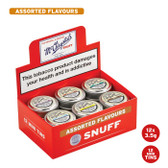 McChrystal's  -Assorted Flavours -  Snuff - 12 x Mini 3.5g Tin