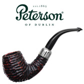 Peterson - Pipe of the Year 2023 - Rusticated - Silver Band P Lip