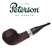 Peterson - Sherlock Holmes - Hudson Rusticated - 9mm Filter P-Lip Pipe