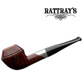 Rattrays - Emblem 156 - Brown Smooth  - 9mm Filter Pipe