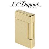S.T. Dupont -Initial - Golden Diagonal - Soft Flame Lighter