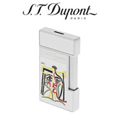 S.T. Dupont - Slimmy - Picasso 'Portrait of Jacqueline' -  White & Chrome - Limited Edition