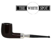 Alfred Dunhill - Bruyere - 5 102 - Group 5 - Silver Mount Band - Billiard -  White Spot
