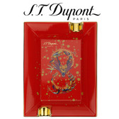 S.T. Dupont - The Year of the Dragon - Cigar Ashtray - Burgundy & Gold - Limited Edition