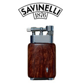Savinelli - Briar Wood Pipe Lighter - Angled Soft Flame