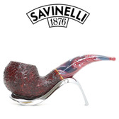 Savinelli -  Vigna 642 - Rusticated Bordeaux - 9mm Filter Pipe