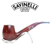 Savinelli -  Vigna 670 - Smooth Marrone - 6mm Filter Pipe