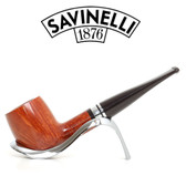 Savinelli - Minerva 106 - Smooth Natural - 9mm Filter Pipe