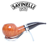 Savinelli - Minerva 320 - Smooth Natural - 9mm Filter Pipe
