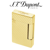 S.T. Dupont - Initial - Golden Firehead - Soft Flame Lighter