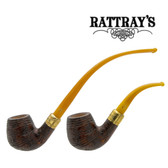 Rattray's - The Bagpiper Rustic Yellow - Churchwarden Pipe