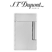 S.T. Dupont -Initial - Palladium Diagonal - Soft Flame Lighter