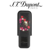 ST Dupont - Memento Mori Limited Edition Double Cigar Case - for 2 Cigars - Black