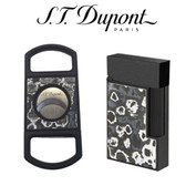 S.T. Dupont - Gift Set - Ligne 2 & Cigar Cutter - Carbon Dark Storm