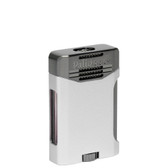 Palio Pro Antares - Double Torch Jet lighter - Silver