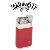 Savinelli - Red Pipe Lighter - Angled Soft Flame