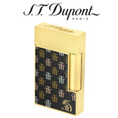ST Dupont - Trinidad 55th Anniversary Collection - Ligne 2 Black &  Gold Double Soft Flame Lighter