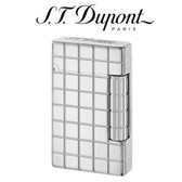 S.T. Dupont - Initial - White Bronze Grid - Soft Flame Lighter