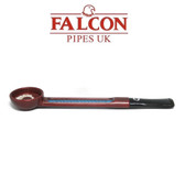 Falcon - Classic Coloured Stem - Red / Blue - Straight