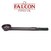 Falcon - Classic Coloured Stem - Purple / Green - Straight