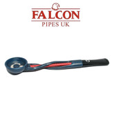 Falcon - Shillelagh - Coloured Stem Blue / Red - Straight