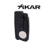 Vector - XCaliber - Double Jet Lighter - With 56 Ring Gauge Cigar Cutter - Black