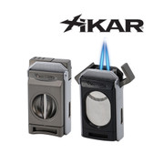 Vector - Switch - Double Jet Lighter - With Interchangeable Cigar Cutter - Chrome