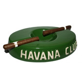 Havana Club Collection Green Cigar Ashtray El Socio Ceramic Ashtray Double