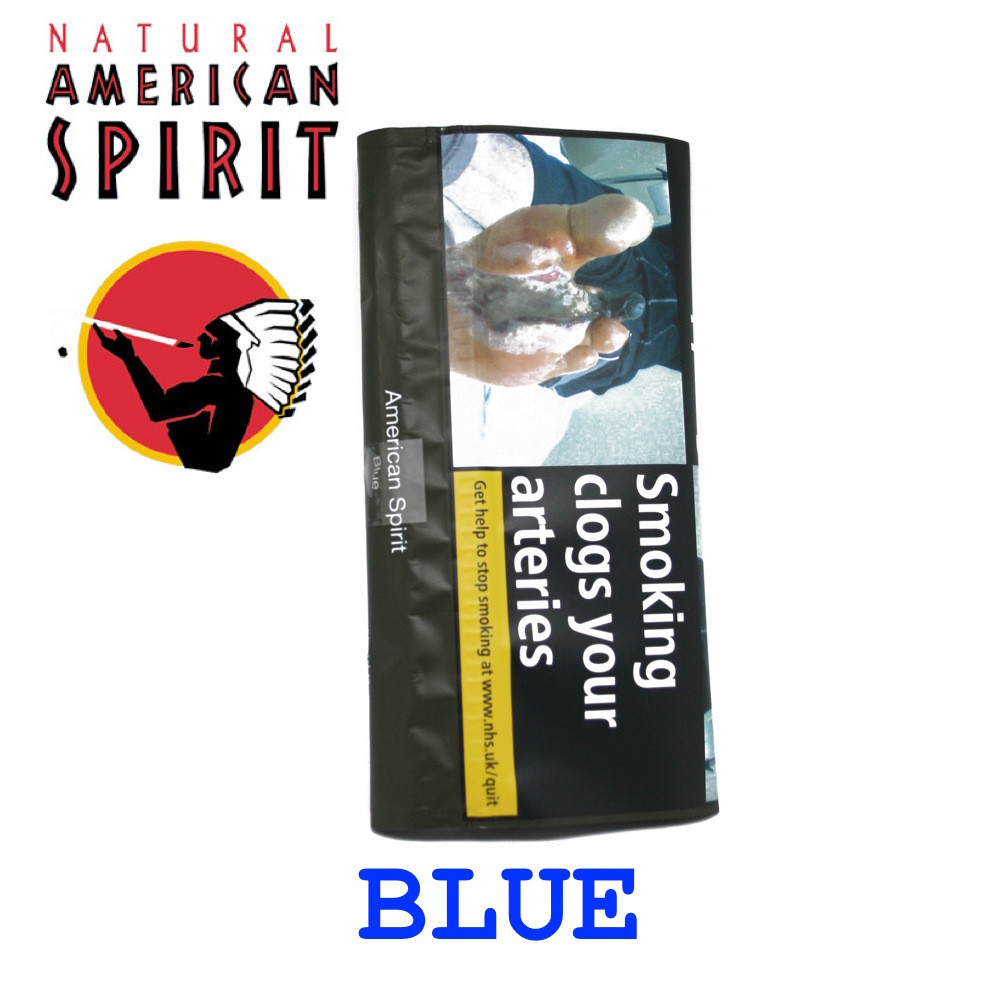 American Spirit Blue - Hand Rolling Tobacco - 30g - GQ Tobaccos