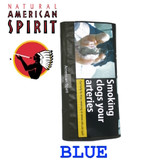 American Spirit Blue rolling tobacco, is a natural tobacco, with no stems, no preservatives or any additives, American Spirit is 100% whole tobacco leaf.